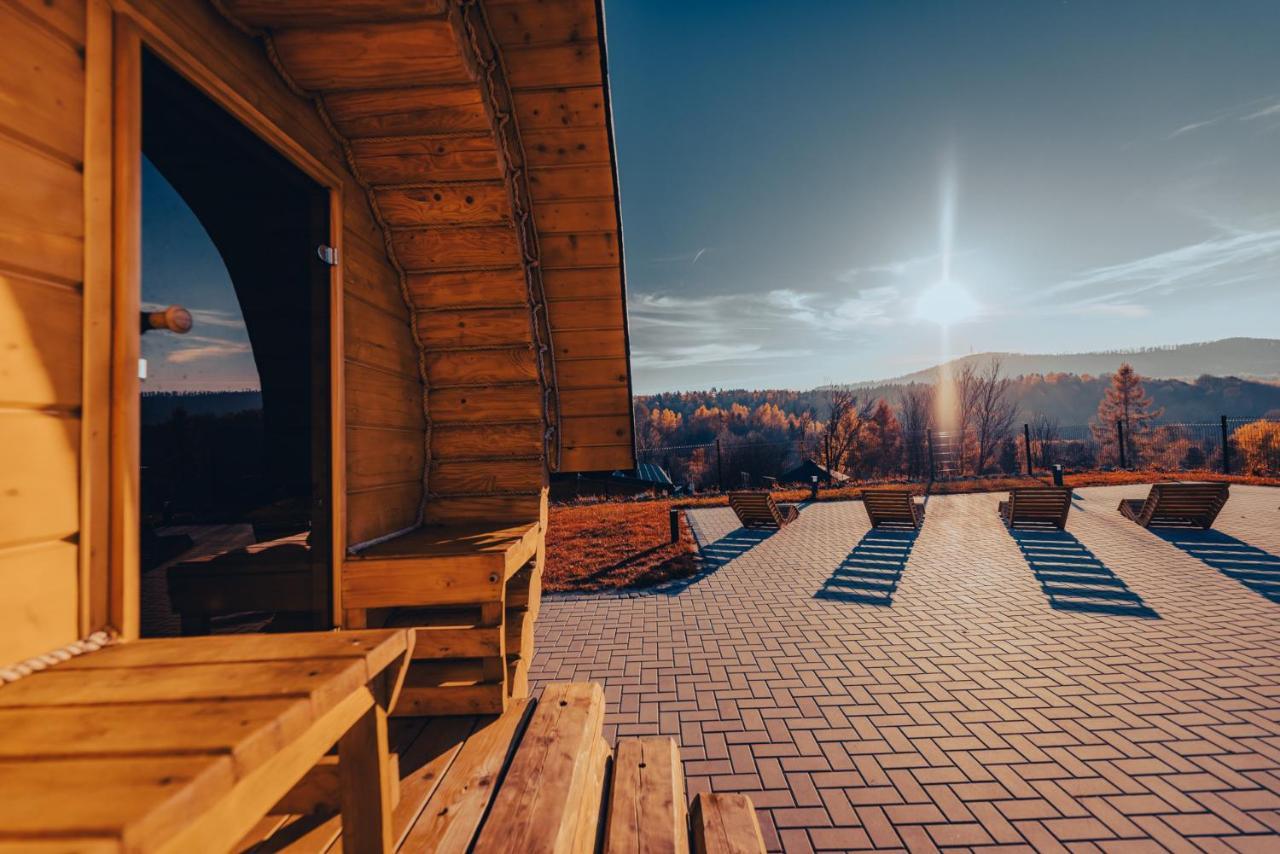Chaty Skwirutowe Wzgorze - Domki Caloroczne Solina  Buitenkant foto
